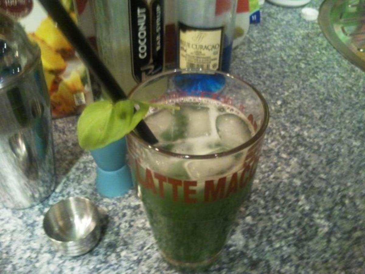 Cocktail Grüne Minna - Rezept