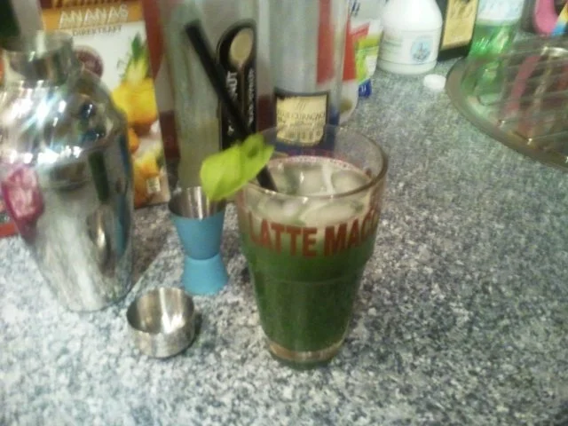 Cocktail Grüne Minna - Rezept - Bild Nr. 3