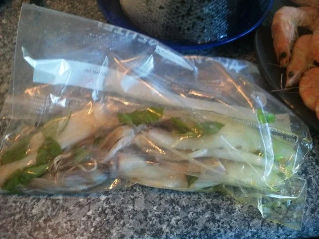 Piatta de Mare / Fischplatte a la Nightcooker mit Monsterlachsteak - Rezept - Bild Nr. 4