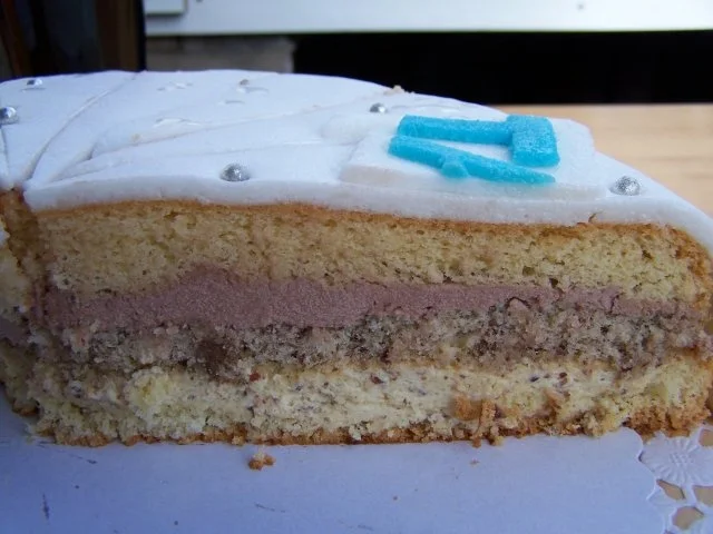 Torte zur Taufe meines Patenkindes - Rezept - Bild Nr. 6