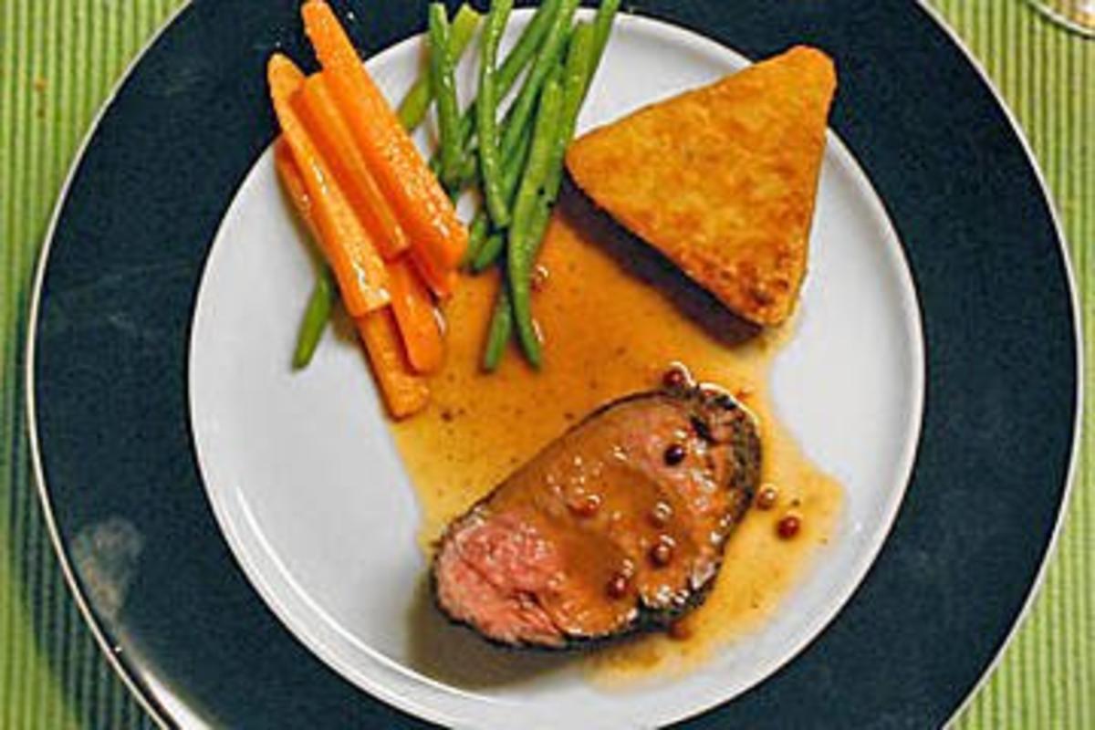 Bilder für Rinderfilet mit Balsamicosauce - Rezept