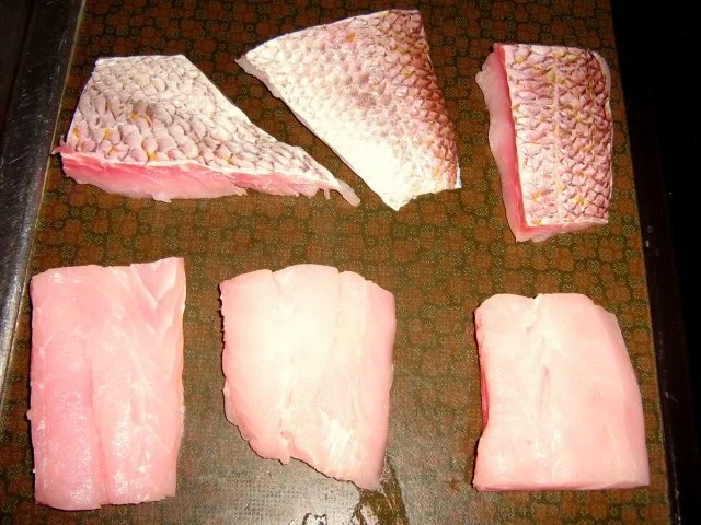 Rezept: Red Snapper an Meerealgensalat mit Rosmarinkartoffeln... Bild Nr. 2 Red Snapper an Meerealgensalat mit Rosmarinkartoffeln... - Rezept - Bild Nr. 2