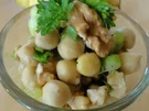 Kichererbsensalat mit Walnüssen - Rezept