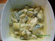 Zucchini in Curryjoghurt - Rezept