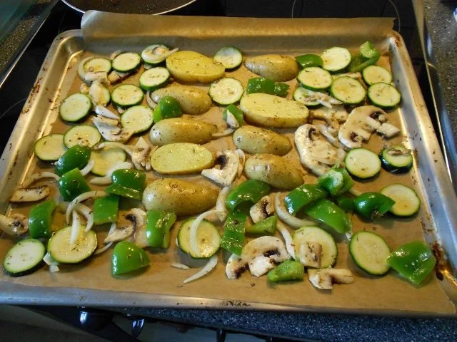 Rezept: Leckeres Gemüse vom Blech Bild Nr. 18 Leckeres Gemüse vom Blech - Rezept - Bild Nr. 18