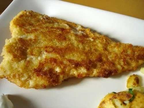 Rezept: Gebackener Kabeljau mit Petersilien-Bratkartoffeln Bild Nr. 3 Gebackener Kabeljau mit Petersilien-Bratkartoffeln - Rezept - Bild Nr. 3