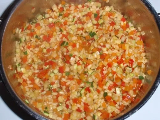 Herzhaftes Gemüserisotto - Rezept - Bild Nr. 6