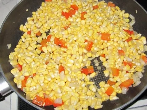 Mais-Zucchini mit Schinkenspeck - Rezept - Bild Nr. 6