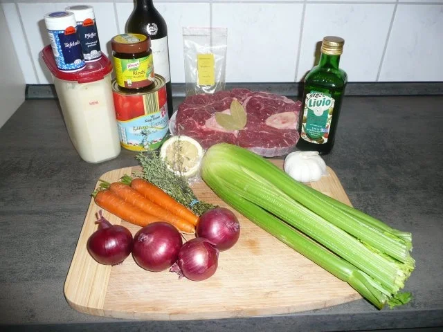 Osso Bucco mit Rinderbeinscheiben - Rezept - Bild Nr. 2