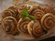 Olivenschnecken mit Feta und Basilikum - Rezept