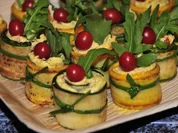 Zucchiniröllchen - Rezept