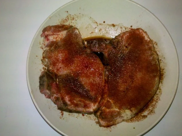 Fleisch: Scharfes Stielkotelett mit Austernpilzsoße - Rezept - Bild Nr. 2