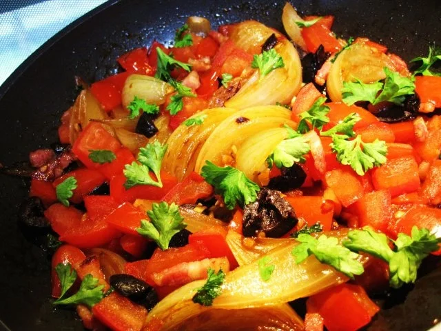 Rezept: Putensteaks mit mediterranem Gemüse ... Bild Nr. 6 Putensteaks mit mediterranem Gemüse ... - Rezept - Bild Nr. 6