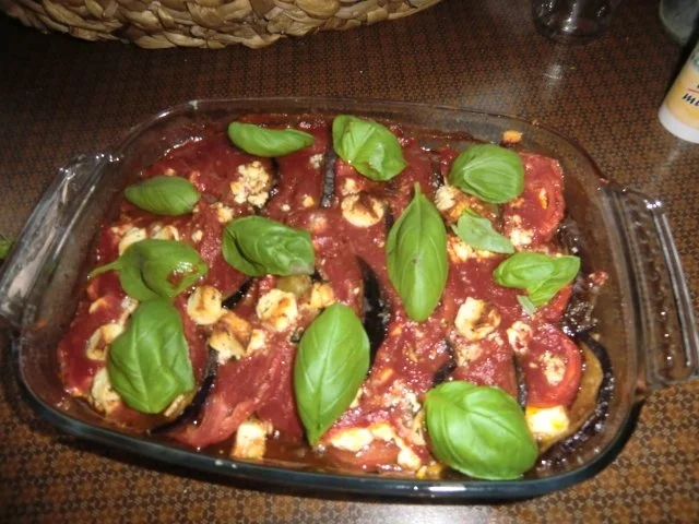 Rezept: Griechisches Auberginen-Gratin Griechisches Auberginen-Gratin - Rezept