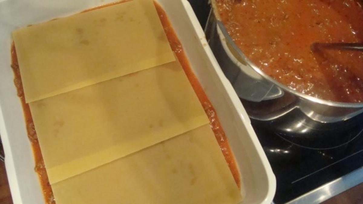 Lasagne... schmeckt selbst "Tomatenmuffeln" - Rezept - Bild Nr. 3