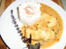 Kabeljau mit Kokos-Currysoße - Rezept