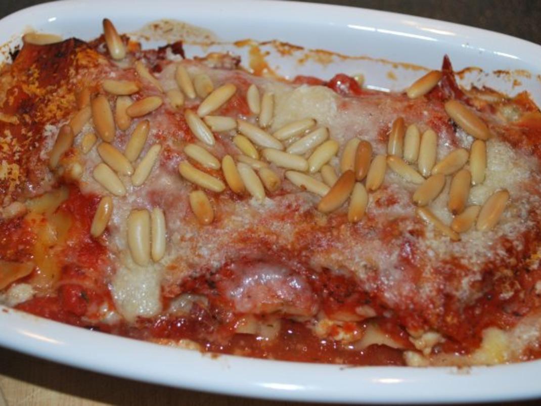 W Rzige K Se H Hnchen Lasagne Rezept Kochbar De