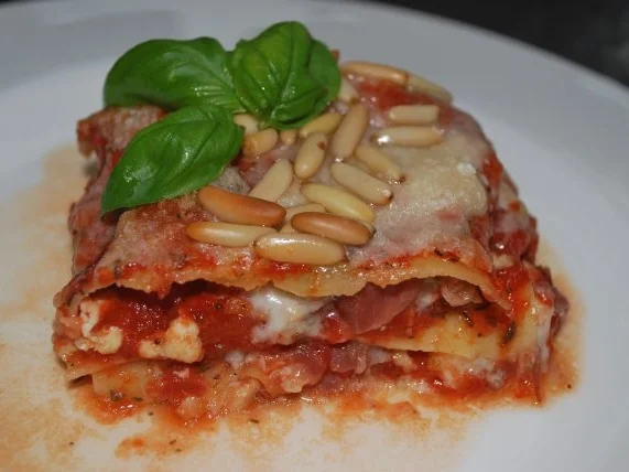 Rezept: Würzige Käse-Hähnchen-Lasagne Bild Nr. 6 Würzige Käse-Hähnchen-Lasagne - Rezept - Bild Nr. 6