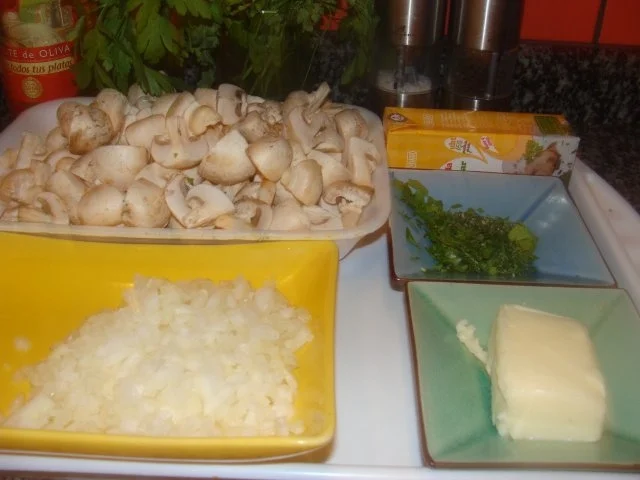 Beilage : - Champignongemüse - - Rezept - Bild Nr. 3