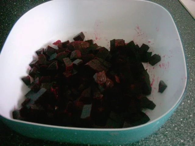 Rezept: Rote Bete Salat Bild Nr. 3 Rote Bete Salat - Rezept - Bild Nr. 3