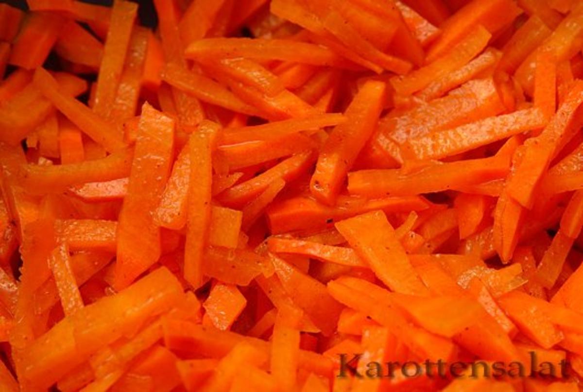 Karottensalat - einfach und schnell - Rezept