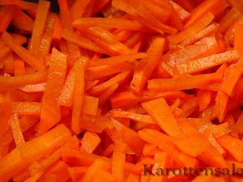 Karottensalat - einfach und schnell - Rezept