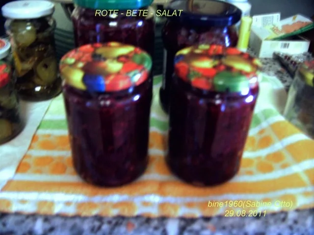 Rezept: ROTE - BETE - SALAT Bild Nr. 2 ROTE - BETE - SALAT - Rezept - Bild Nr. 2