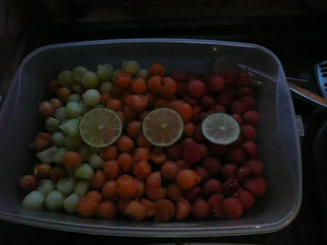 VORSPEISE / MELONENSALAT MIT RIESENGARNELE - Rezept - Bild Nr. 3