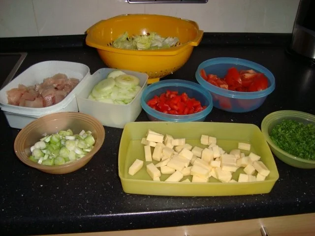 bunte Salatschüssel - Rezept - Bild Nr. 2