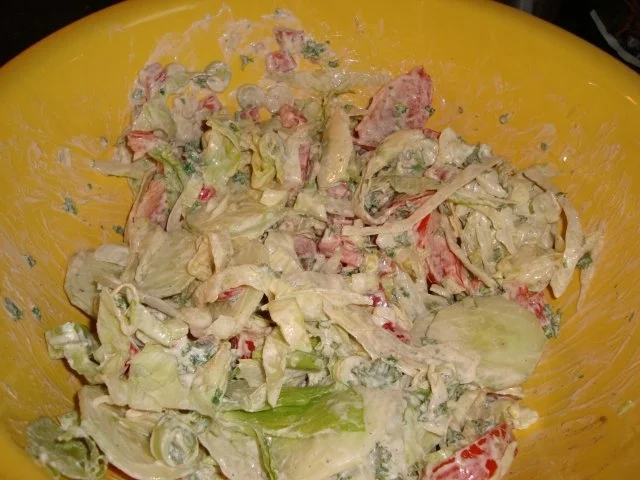 bunte Salatschüssel - Rezept - Bild Nr. 5