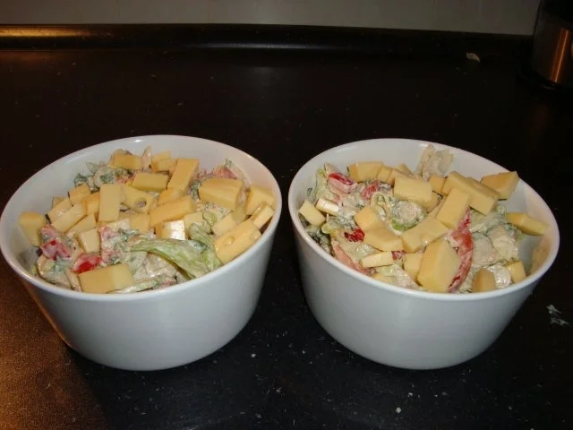 bunte Salatschüssel - Rezept - Bild Nr. 6