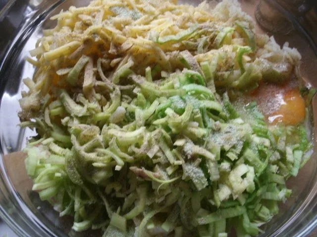 Kartoffelrösti mit Käse und Porree - Rezept - Bild Nr. 2