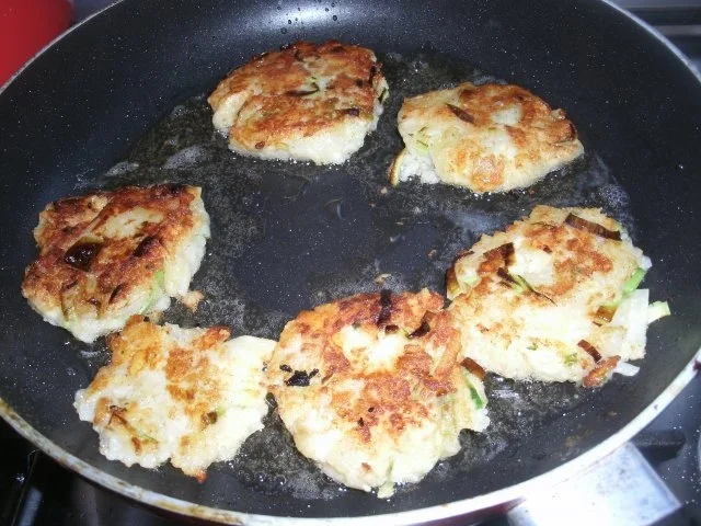 Kartoffelrösti mit Käse und Porree - Rezept - Bild Nr. 5