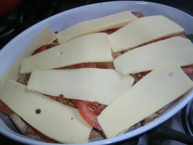 Überbackenes Hähnchenbrustfilet - Rezept - Bild Nr. 5