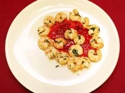 Garnelen mit Rosmarin und Zitrone an Himbeer-Honig-Duo (Martin Armknecht) - Rezept