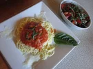 Spaghetti mit Tomaten Wodka Sauce - Rezept