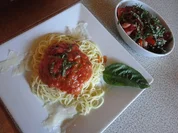 Spaghetti mit Tomaten Wodka Sauce - Rezept