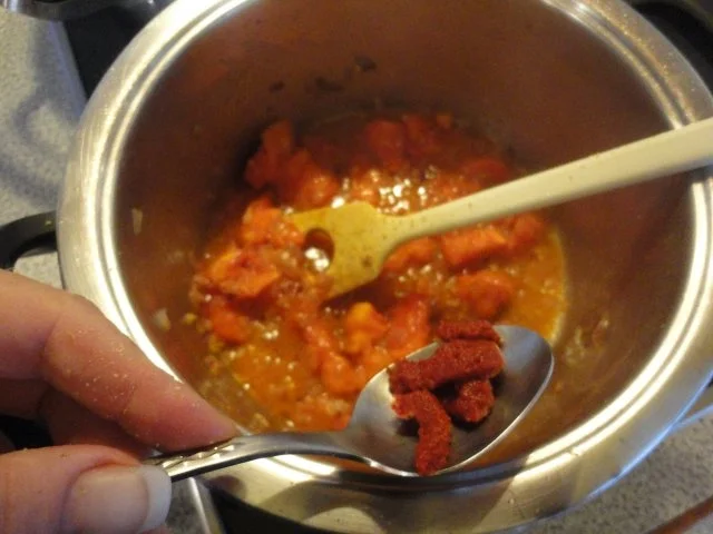 Spaghetti mit Tomaten Wodka Sauce - Rezept - Bild Nr. 5