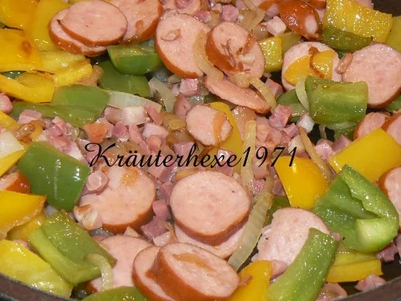 herzhafte Cabanossi Pfanne - Rezept - Bild Nr. 4