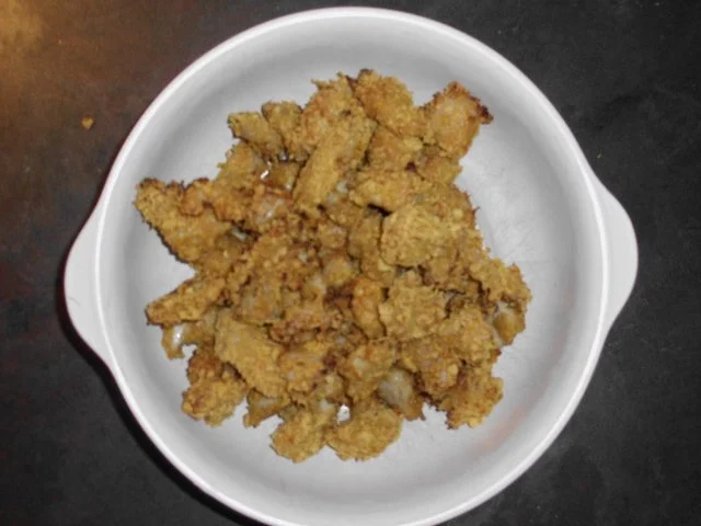 Knusprige Geflügelstreifen aus dem Ofen - Rezept