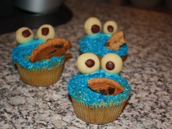 Krümelmonstermuffins - Rezept