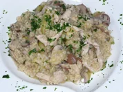 Hühnchenpfanne in Bulgurgemüse - Rezept
