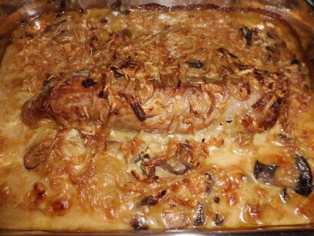 Rezept: Filet in Zwiebelrahmsoße Bild Nr. 6 Filet in Zwiebelrahmsoße - Rezept - Bild Nr. 6