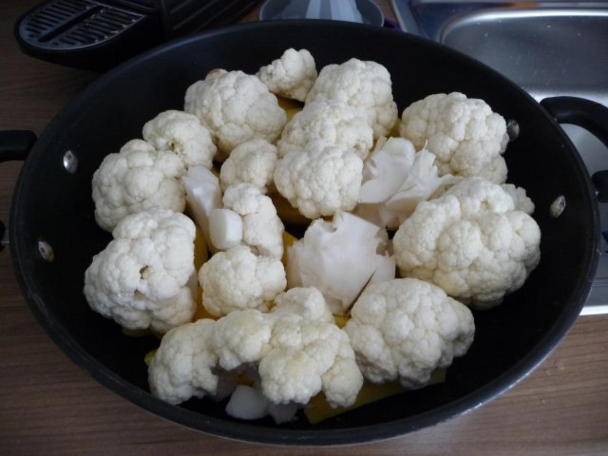 Gulasch : Zwiebelgulasch an Kartoffel-Blumenkohlstampf - Rezept - Bild Nr. 12