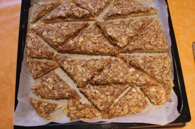 Nussecken mit Teig und Butter - Rezept mit Bild - kochbar.de