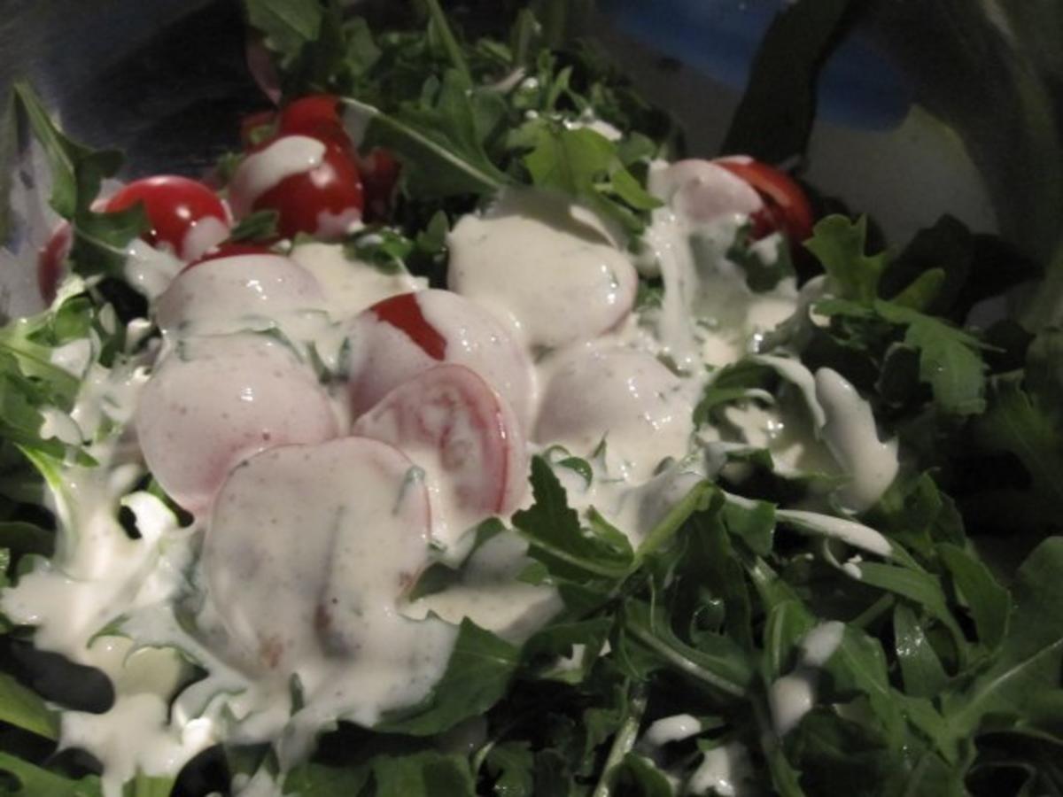 Rucola-Cocktailtomaten-Salat - Rezept - Bild Nr. 5