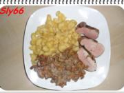 Fleischgerichte:Schweinefilet sanft Gegart mit Pfifferlingsoße - Rezept