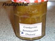 Reneklauden-Cranberries-Chutney - Rezept