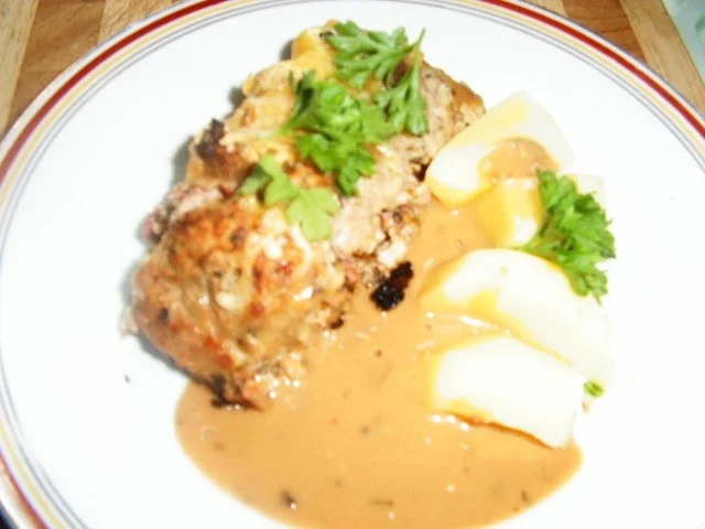 Käse-Hackbraten - Rezept