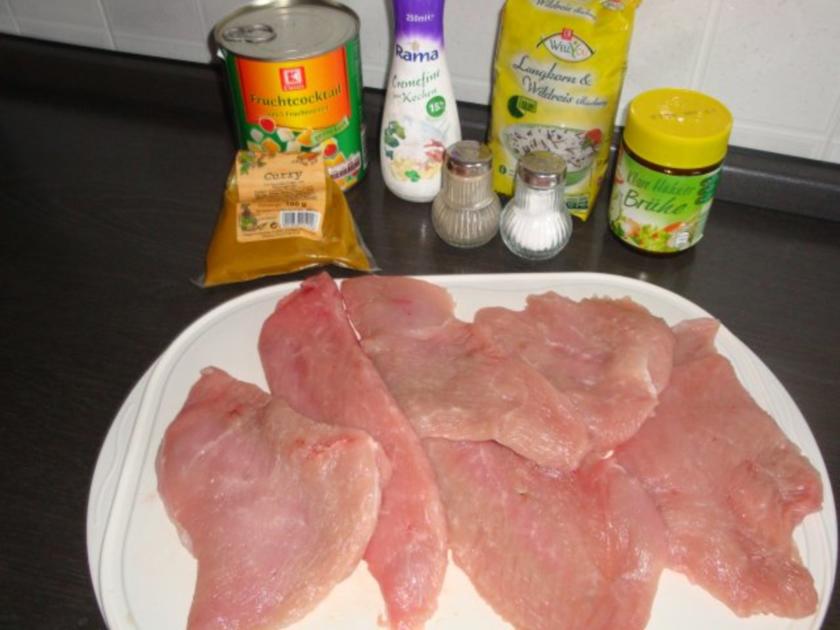 Putenschnitzel in Curry Früchte Rahm - einfach - von mommy1971